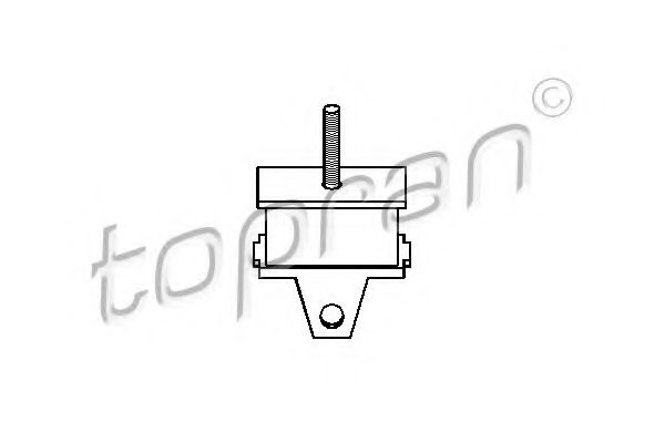 TOPRAN 101 549 Подвеска, двигатель для VOLKSWAGEN T3 CARAVELLE (Фольксваген Т3 cараvэллэ) TOPRAN 101 549 Подвеска, двигатель для VOLKSWAGEN T3 CARAVELLE (Фольксваген Т3 cараvэллэ)
