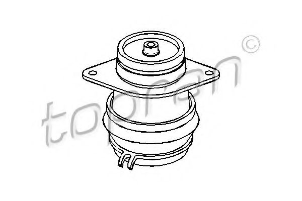 TOPRAN 103 010 Подвеска, двигатель для VOLKSWAGEN DERBY (Фольксваген Дэрбъ) TOPRAN 103 010 Подвеска, двигатель для VOLKSWAGEN DERBY (Фольксваген Дэрбъ)