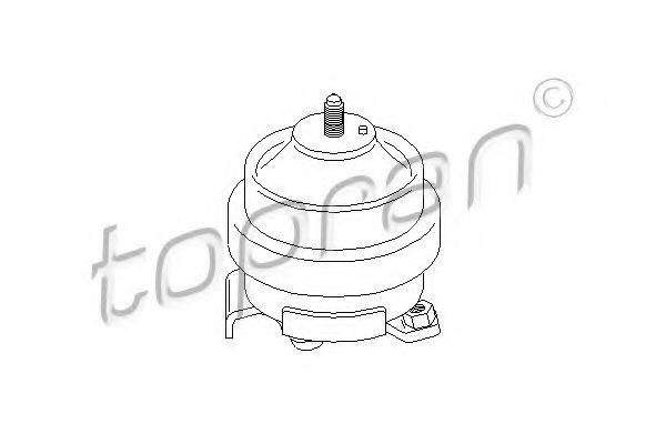 TOPRAN 102 740 Подвеска, двигатель для SEAT (Сеат) TOPRAN 102 740 Подвеска, двигатель для SEAT (Сеат)