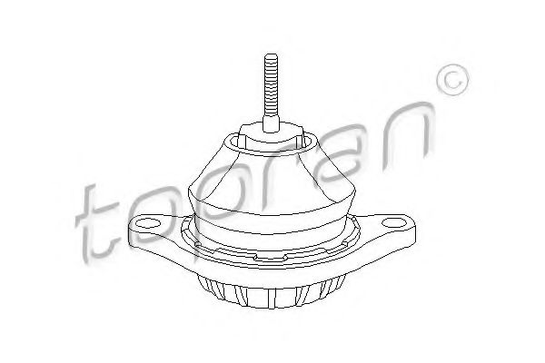 TOPRAN 103 649 Подвеска, двигатель для AUDI 100 (Ауди 100) TOPRAN 103 649 Подвеска, двигатель для AUDI 100 (Ауди 100)
