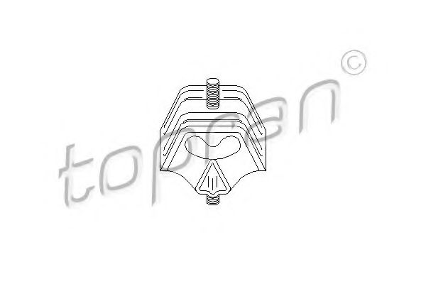 TOPRAN 104 279 Подвеска, двигатель для AUDI 80 (Ауди 80) TOPRAN 104 279 Подвеска, двигатель для AUDI 80 (Ауди 80)