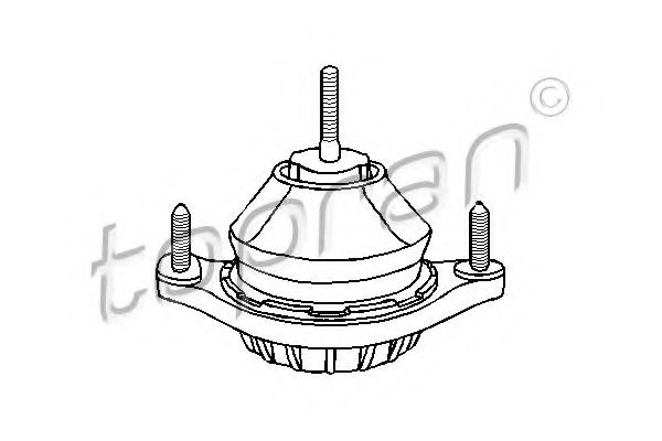 TOPRAN 104 397 Подвеска, двигатель для AUDI 90 (Ауди 90) TOPRAN 104 397 Подвеска, двигатель для AUDI 90 (Ауди 90)