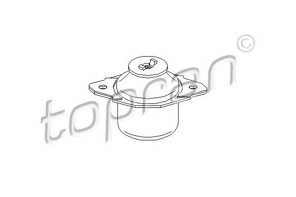 TOPRAN 102 743 Подвеска, двигатель для VOLKSWAGEN (Фольксваген) TOPRAN 102 743 Подвеска, двигатель для VOLKSWAGEN (Фольксваген)