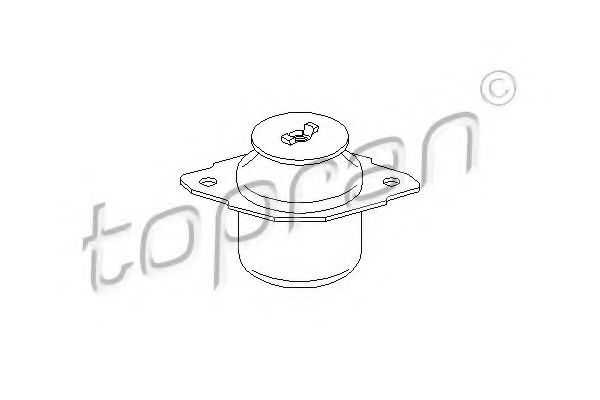 TOPRAN 103 458 Подвеска, двигатель для VOLKSWAGEN DERBY (Фольксваген Дэрбъ) TOPRAN 103 458 Подвеска, двигатель для VOLKSWAGEN DERBY (Фольксваген Дэрбъ)