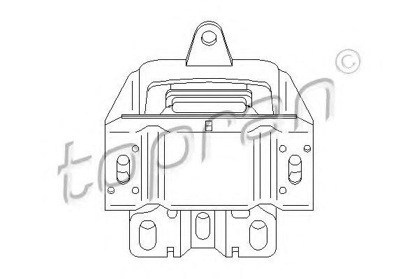 TOPRAN 110 388 Подвеска, ступенчатая коробка передач для VOLKSWAGEN BEETLE (Фольксваген Битл) TOPRAN 110 388 Подвеска, ступенчатая коробка передач для VOLKSWAGEN BEETLE (Фольксваген Битл)