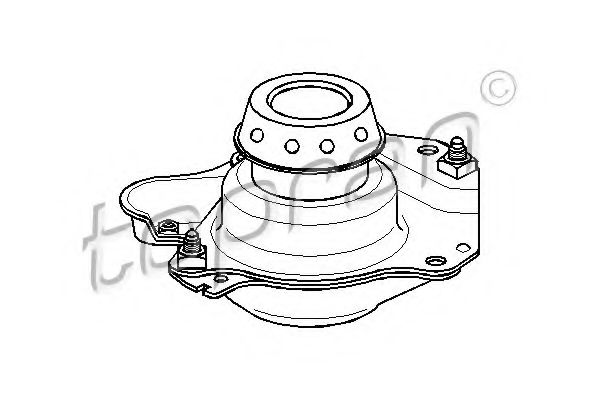TOPRAN 103 991 Подвеска, ступенчатая коробка передач для VOLKSWAGEN LUPO (Фольксваген Лупо) TOPRAN 103 991 Подвеска, ступенчатая коробка передач для VOLKSWAGEN LUPO (Фольксваген Лупо)