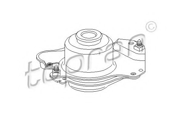 TOPRAN 107 003 Подвеска, ступенчатая коробка передач для VOLKSWAGEN LUPO (Фольксваген Лупо) TOPRAN 107 003 Подвеска, ступенчатая коробка передач для VOLKSWAGEN LUPO (Фольксваген Лупо)