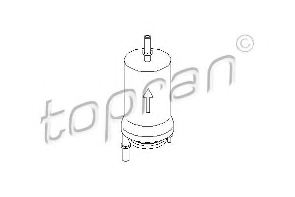 TOPRAN 109 656 Топливный фильтр для VOLKSWAGEN RABBIT V (Фольксваген Раббит v) TOPRAN 109 656 Топливный фильтр для VOLKSWAGEN RABBIT V (Фольксваген Раббит v)