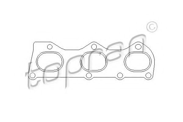 TOPRAN 112 393 Прокладка, выпускной коллектор для SEAT IBIZA IV (Сеат Ибица 4) TOPRAN 112 393 Прокладка, выпускной коллектор для SEAT IBIZA IV (Сеат Ибица 4)
