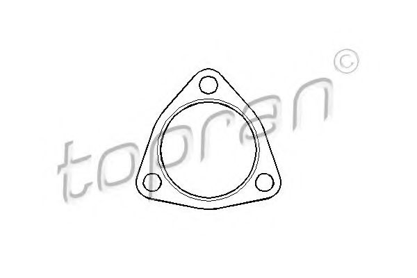 TOPRAN 111 580 Прокладка, труба выхлопного газа для SKODA RAPID (Шкода Рапид) TOPRAN 111 580 Прокладка, труба выхлопного газа для SKODA RAPID (Шкода Рапид)