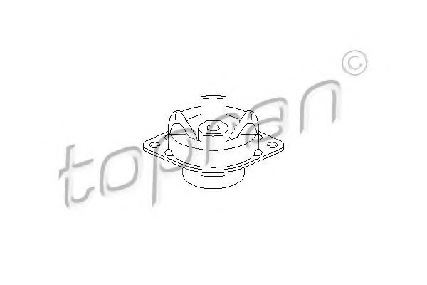 TOPRAN 103 611 Подвеска, автоматическая коробка передач; Подвеска, ступенчатая коробка передач для AUDI 100 (Ауди 100) TOPRAN 103 611 Подвеска, автоматическая коробка передач; Подвеска, ступенчатая коробка передач для AUDI 100 (Ауди 100)