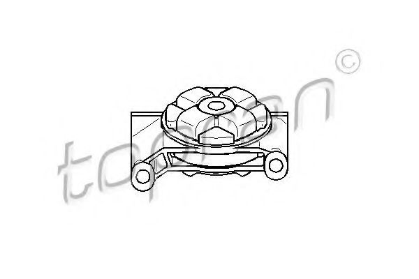 TOPRAN 104 300 Подвеска, ступенчатая коробка передач для AUDI 90 (Ауди 90) TOPRAN 104 300 Подвеска, ступенчатая коробка передач для AUDI 90 (Ауди 90)