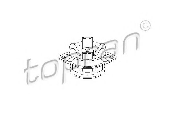 TOPRAN 108 905 Подвеска, автоматическая коробка передач; Подвеска, ступенчатая коробка передач для AUDI 90 (Ауди 90) TOPRAN 108 905 Подвеска, автоматическая коробка передач; Подвеска, ступенчатая коробка передач для AUDI 90 (Ауди 90)