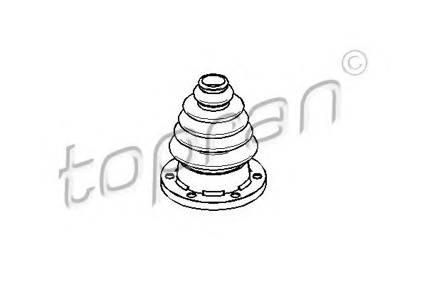 TOPRAN 109 246 Пыльник, приводной вал для SEAT (Сеат) TOPRAN 109 246 Пыльник, приводной вал для SEAT (Сеат)