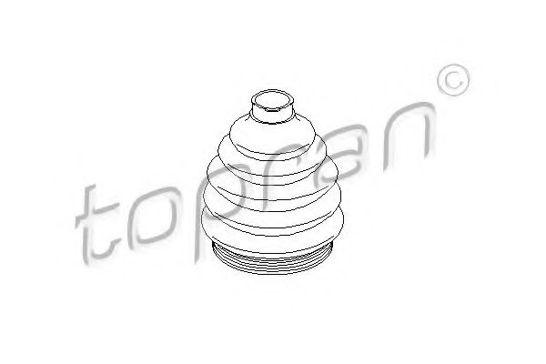 TOPRAN 103 033 Пыльник, приводной вал для SEAT (Сеат) TOPRAN 103 033 Пыльник, приводной вал для SEAT (Сеат)