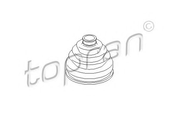 TOPRAN 104 059 Пыльник, приводной вал для VOLKSWAGEN T4 (Фольксваген Т4) TOPRAN 104 059 Пыльник, приводной вал для VOLKSWAGEN T4 (Фольксваген Т4)