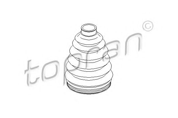 TOPRAN 109 414 Пыльник, приводной вал для VOLKSWAGEN T4 (Фольксваген Т4) TOPRAN 109 414 Пыльник, приводной вал для VOLKSWAGEN T4 (Фольксваген Т4)