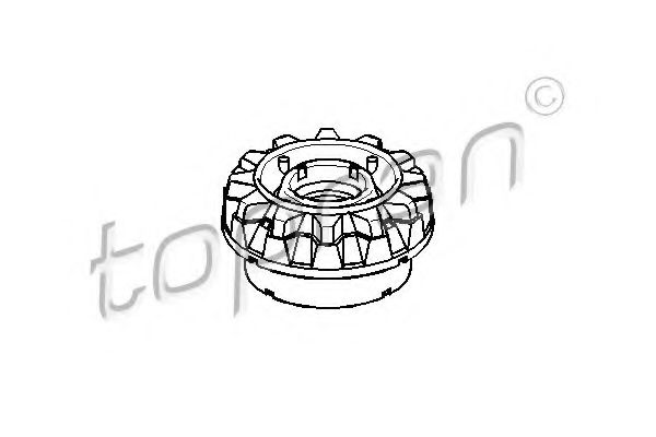 TOPRAN 104 003 Опора стойки амортизатора для VOLKSWAGEN POLO (Фольксваген Поло) TOPRAN 104 003 Опора стойки амортизатора для VOLKSWAGEN POLO (Фольксваген Поло)