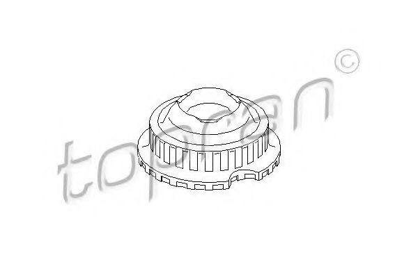 TOPRAN 107 152 Опора стойки амортизатора 