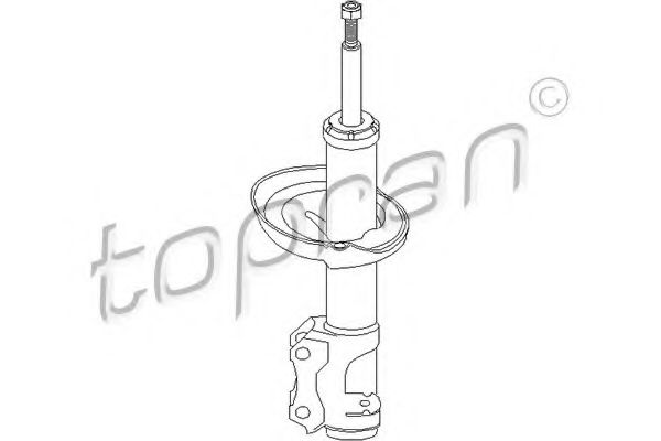 TOPRAN 108 368 Амортизатор для VOLKSWAGEN CADDY II (Фольксваген Кадди 2) TOPRAN 108 368 Амортизатор для VOLKSWAGEN CADDY II (Фольксваген Кадди 2)