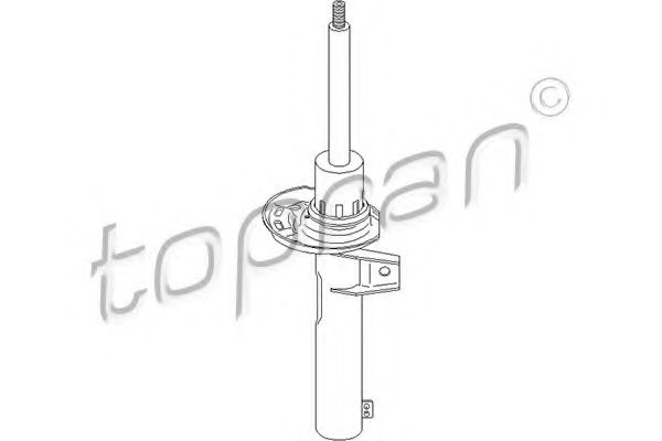 TOPRAN 110 160 Амортизатор для VOLKSWAGEN CADDY III (Фольксваген Кадди 3) TOPRAN 110 160 Амортизатор для VOLKSWAGEN CADDY III (Фольксваген Кадди 3)