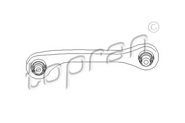 TOPRAN 110 273 Рычаг независимой подвески колеса, подвеска колеса для VOLKSWAGEN BORA / JETTA V (1K5), GOLF V Variant (1K5), JETTA V (1K5), VENTO V (1K5) 1.4 TSI TOPRAN 110 273 Рычаг независимой подвески колеса, подвеска колеса для VOLKSWAGEN BORA / JETTA V (1K5), GOLF V Variant (1K5), JETTA V (1K5), VENTO V (1K5) 1.4 TSI