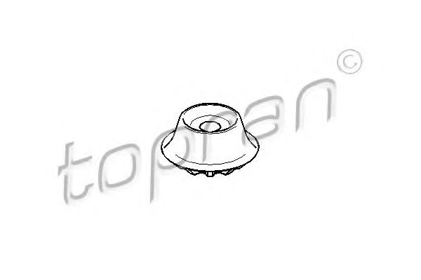 TOPRAN 102 829 Опора стойки амортизатора для VOLKSWAGEN POLO (Фольксваген Поло) TOPRAN 102 829 Опора стойки амортизатора для VOLKSWAGEN POLO (Фольксваген Поло)