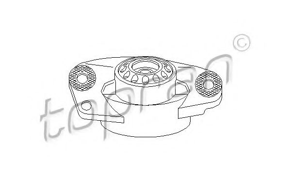 TOPRAN 110 147 Опора стойки амортизатора для VOLKSWAGEN GOLF PLUS (Фольксваген Гольф плюс) TOPRAN 110 147 Опора стойки амортизатора для VOLKSWAGEN GOLF PLUS (Фольксваген Гольф плюс)