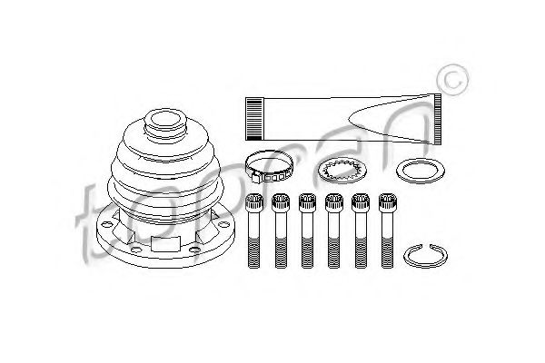 TOPRAN 103 227 Комплект пылника, приводной вал для VOLKSWAGEN T3 CARAVELLE (Фольксваген Т3 cараvэллэ) TOPRAN 103 227 Комплект пылника, приводной вал для VOLKSWAGEN T3 CARAVELLE (Фольксваген Т3 cараvэллэ)