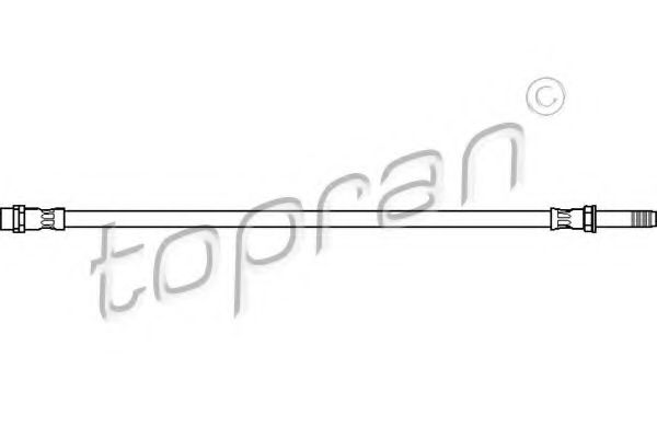 TOPRAN 112 162 Тормозной шланг для MERCEDESBENZ (Мерседес бенц) TOPRAN 112 162 Тормозной шланг для MERCEDESBENZ (Мерседес бенц)