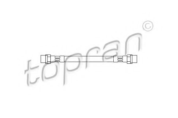 TOPRAN 102 636 Тормозной шланг для VOLKSWAGEN SANTANA (Фольксваген Сантана) TOPRAN 102 636 Тормозной шланг для VOLKSWAGEN SANTANA (Фольксваген Сантана)