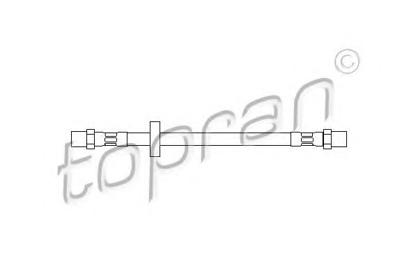 TOPRAN 104 162 Тормозной шланг для AUDI 80 (Ауди 80) TOPRAN 104 162 Тормозной шланг для AUDI 80 (Ауди 80)