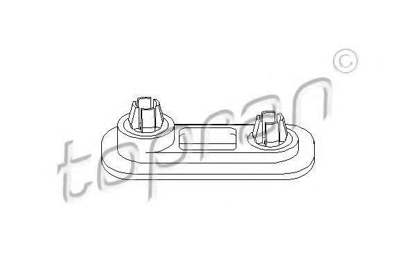 TOPRAN 102 545 Кронштейн, буфер для VOLKSWAGEN JETTA II (Фольксваген Жэтта 2) TOPRAN 102 545 Кронштейн, буфер для VOLKSWAGEN JETTA II (Фольксваген Жэтта 2)