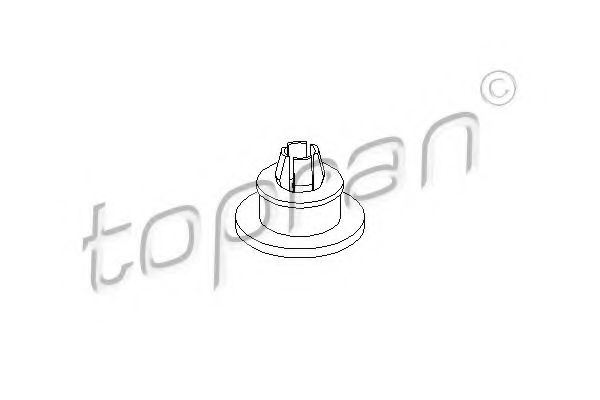 TOPRAN 102 864 Кронштейн, буфер для VOLKSWAGEN JETTA II (Фольксваген Жэтта 2) TOPRAN 102 864 Кронштейн, буфер для VOLKSWAGEN JETTA II (Фольксваген Жэтта 2)