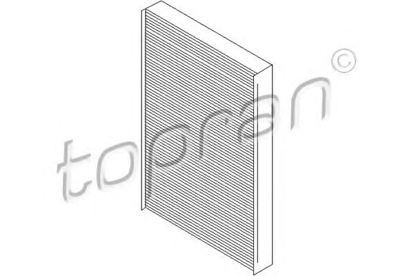 TOPRAN 103 764 Фильтр, воздух во внутренном пространстве для AUDI 100 (Ауди 100) TOPRAN 103 764 Фильтр, воздух во внутренном пространстве для AUDI 100 (Ауди 100)