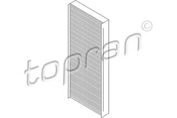 TOPRAN 104 419 Фильтр, воздух во внутренном пространстве для AUDI (Ауди) TOPRAN 104 419 Фильтр, воздух во внутренном пространстве для AUDI (Ауди)