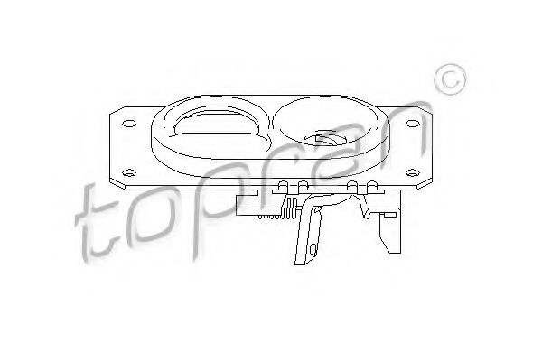 TOPRAN 107 406 Замок капота для VOLKSWAGEN JETTA II (Фольксваген Жэтта 2) TOPRAN 107 406 Замок капота для VOLKSWAGEN JETTA II (Фольксваген Жэтта 2)