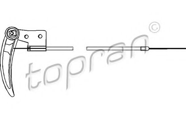 TOPRAN 102 655 Тросик замка капота для VOLKSWAGEN JETTA (Фольксваген Жэтта) TOPRAN 102 655 Тросик замка капота для VOLKSWAGEN JETTA (Фольксваген Жэтта)