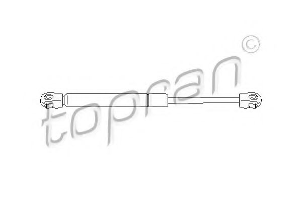TOPRAN 109 904 Газовая пружина, крышка багажник для AUDI A4 (Ауди А4) TOPRAN 109 904 Газовая пружина, крышка багажник для AUDI A4 (Ауди А4)