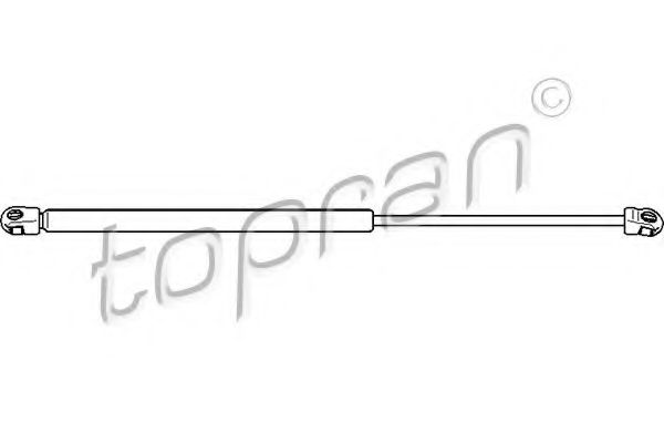 TOPRAN 112 061 Газовая пружина, крышка багажник 