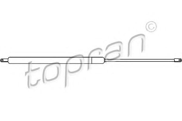 TOPRAN 103 415 Газовая пружина, крышка багажник для VOLKSWAGEN PASSAT (Фольксваген Пассат) TOPRAN 103 415 Газовая пружина, крышка багажник для VOLKSWAGEN PASSAT (Фольксваген Пассат)