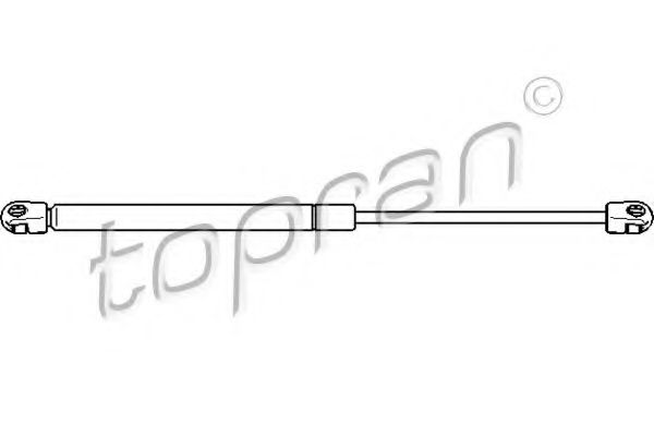 TOPRAN 110 267 Газовая пружина, крышка багажник для AUDI 100 (Ауди 100) TOPRAN 110 267 Газовая пружина, крышка багажник для AUDI 100 (Ауди 100)