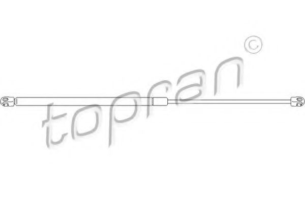 TOPRAN 110 266 Газовая пружина, крышка багажник для AUDI 100 (Ауди 100) TOPRAN 110 266 Газовая пружина, крышка багажник для AUDI 100 (Ауди 100)