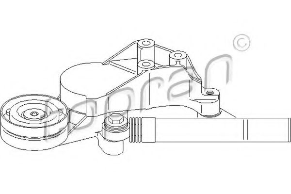 TOPRAN 109 172 Натяжитель ремня, клиновой зубча для VOLKSWAGEN BEETLE (Фольксваген Битл) TOPRAN 109 172 Натяжитель ремня, клиновой зубча для VOLKSWAGEN BEETLE (Фольксваген Битл)