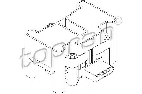 TOPRAN 109 316 Катушка зажигания для VOLKSWAGEN NOVO FUSCA (Фольксваген Ноvо фусcа) TOPRAN 109 316 Катушка зажигания для VOLKSWAGEN NOVO FUSCA (Фольксваген Ноvо фусcа)