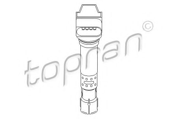 TOPRAN 109 039 Катушка зажигания для VOLKSWAGEN BORA / JETTA V (1K5), GOLF V Variant (1K5), JETTA V (1K5), VENTO V (1K5) 1.4 TSI TOPRAN 109 039 Катушка зажигания для VOLKSWAGEN BORA / JETTA V (1K5), GOLF V Variant (1K5), JETTA V (1K5), VENTO V (1K5) 1.4 TSI