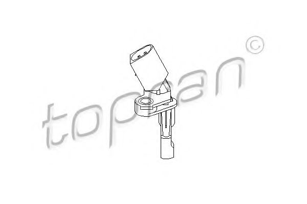 TOPRAN 110 610 Датчик, частота вращения колеса для AUDI TT (Ауди Тт) TOPRAN 110 610 Датчик, частота вращения колеса для AUDI TT (Ауди Тт)