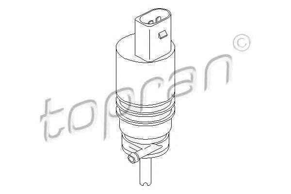 TOPRAN 107 818 Водяной насос, система очистки окон для VOLKSWAGEN FOX (Фольксваген Фоx) TOPRAN 107 818 Водяной насос, система очистки окон для VOLKSWAGEN FOX (Фольксваген Фоx)