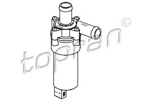 TOPRAN 107 696 Дополнительный водяной насос для FORD GALAXY (Форд Галакси) TOPRAN 107 696 Дополнительный водяной насос для FORD GALAXY (Форд Галакси)
