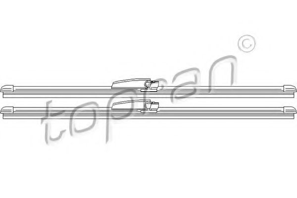 TOPRAN 112 372 Щетка стеклоочистителя для SEAT EXEO (Сеат Эxэо)